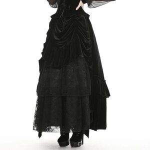 Midnight moon maxi skirt